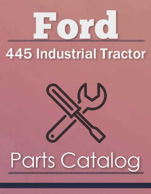 ford 445 tractor parts diagram