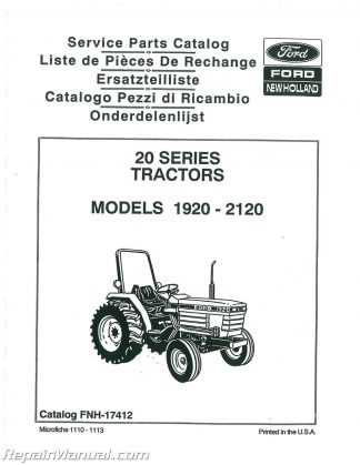 ford 4600 parts diagram