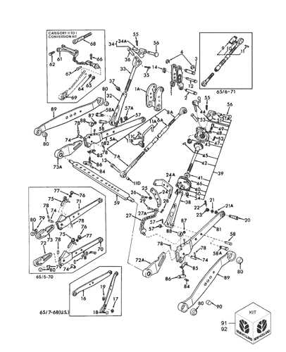 ford 5000 pto parts diagram