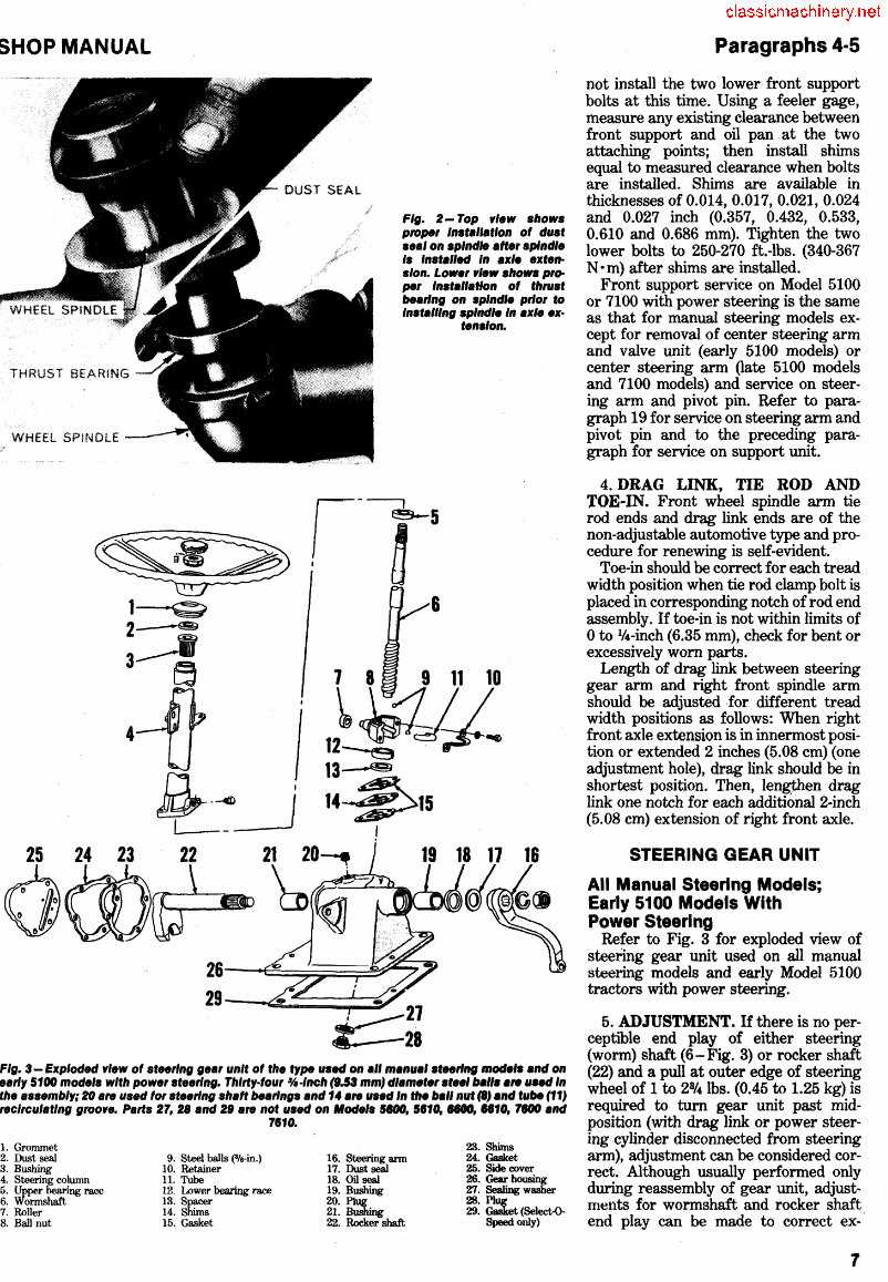 ford 6610 parts diagram