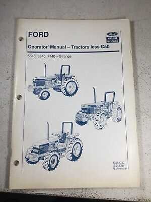 ford 7740 parts diagram