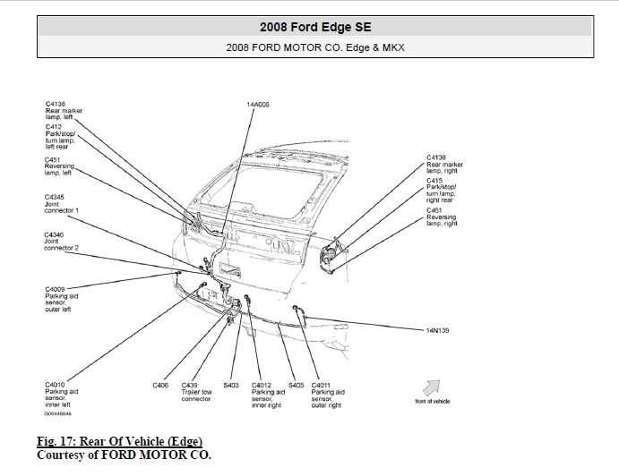 ford edge parts diagram