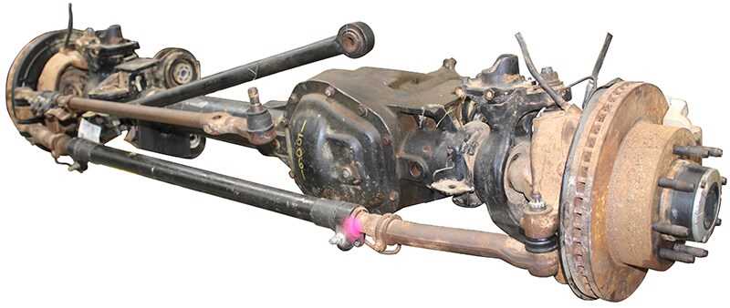 ford f350 front axle parts diagram