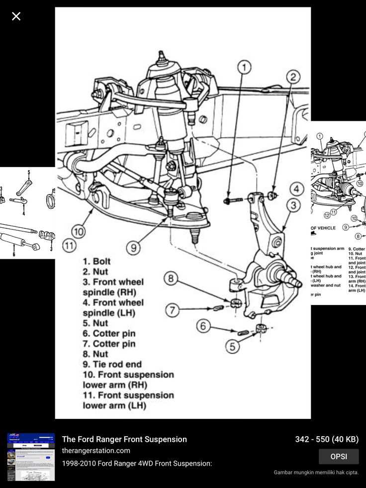 ford f350 steering parts diagram