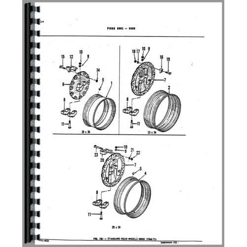 ford l9000 parts diagram