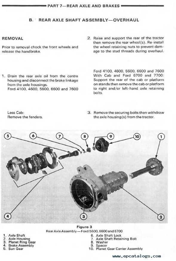 ford new holland parts diagram