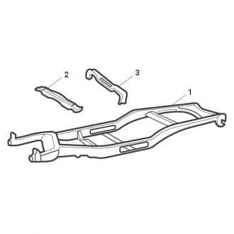 ford ranger frame parts diagram