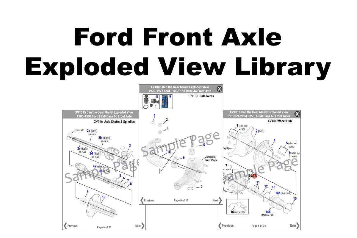 ford super duty parts diagram
