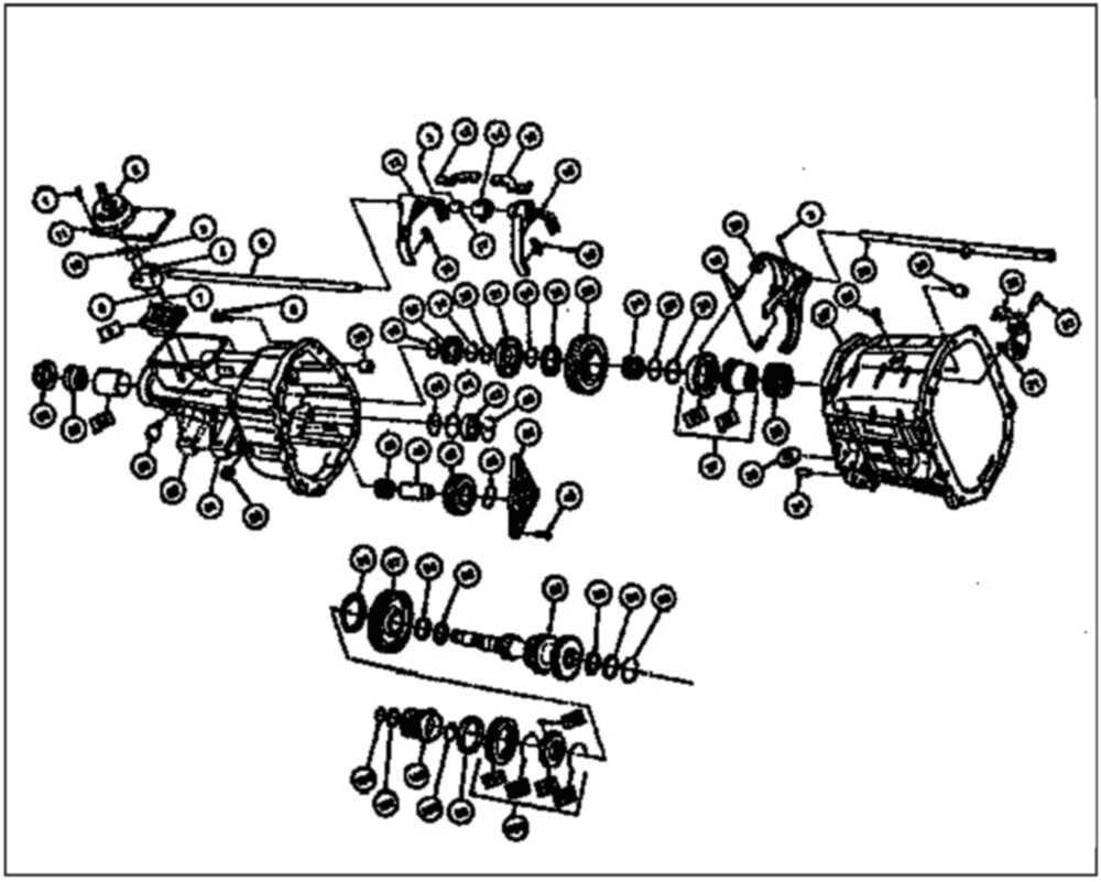 ford t5 transmission parts diagram