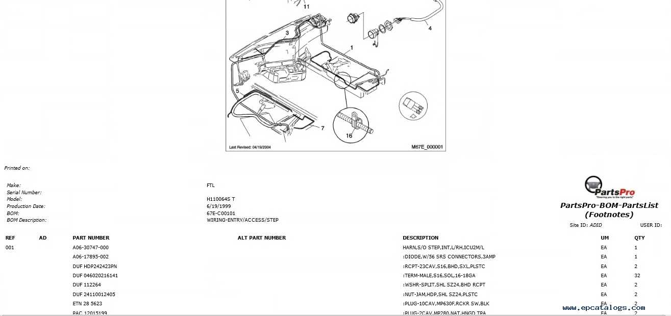 freightliner cascadia body parts diagram