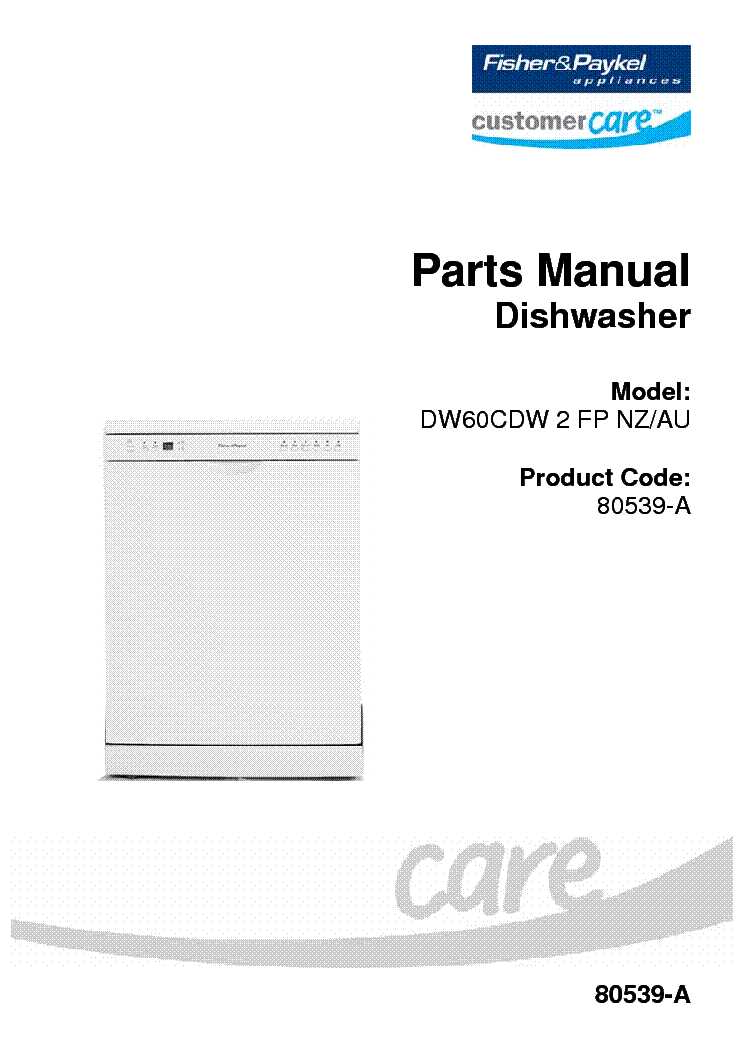 frigidaire dishwasher parts diagram