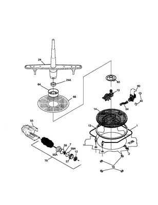 frigidaire gallery dishwasher parts diagram