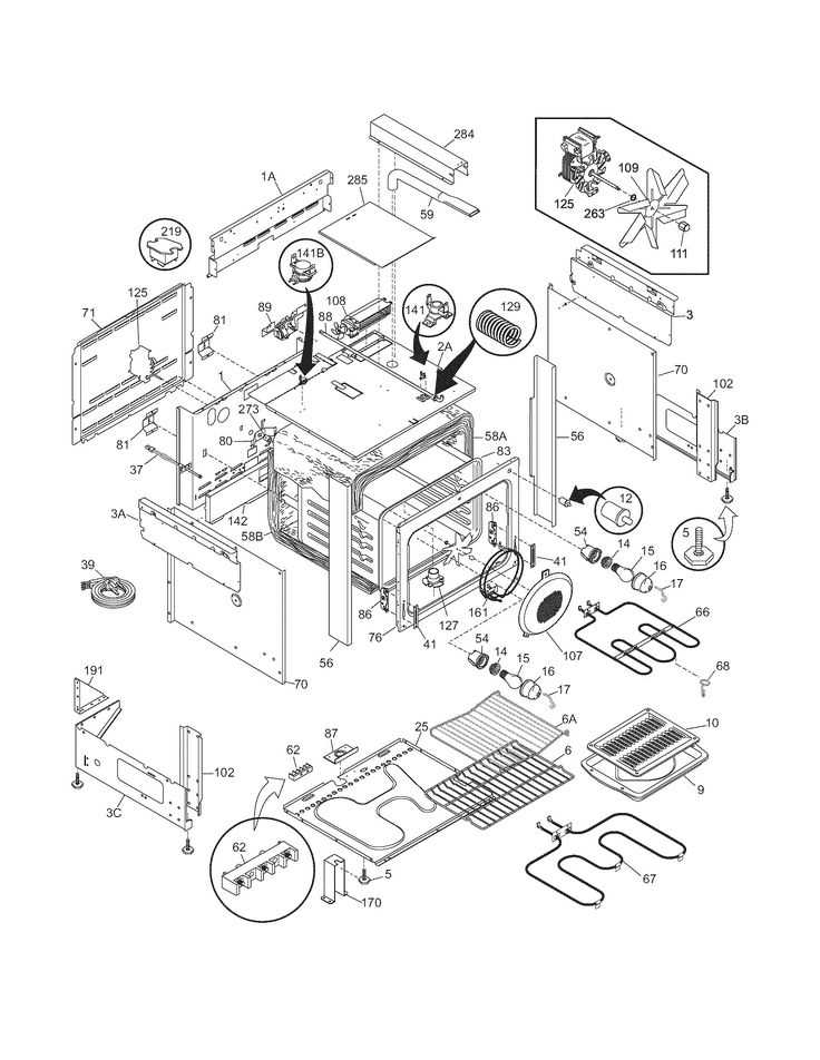 frigidaire gallery dryer parts diagram