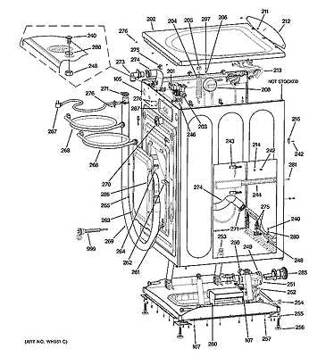 frigidaire gallery front load washer parts diagram