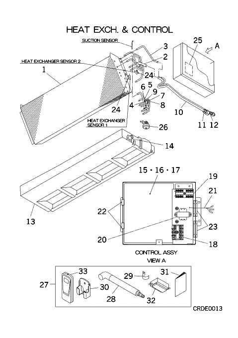 fujitsu mini split parts diagram