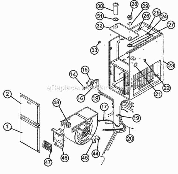 furnace diagram parts