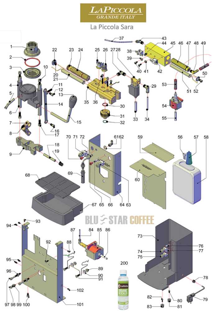 gaggia classic parts diagram pdf