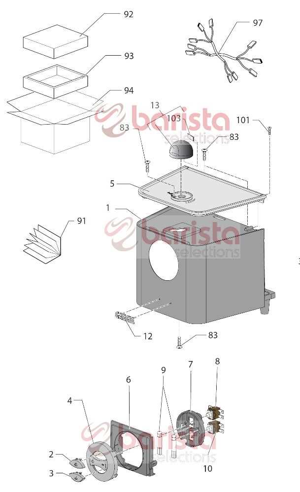 gaggia coffee parts diagram