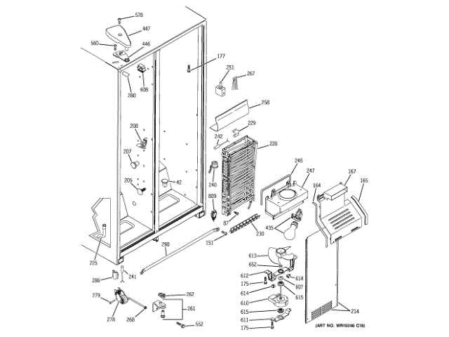 ge monogram refrigerator parts diagram