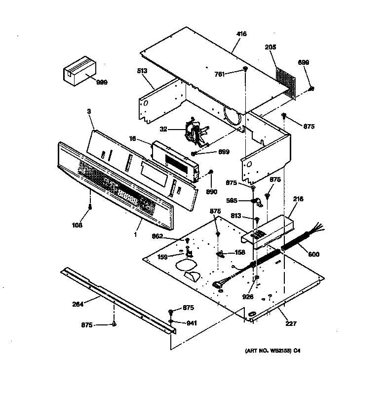 ge profile stove parts diagram