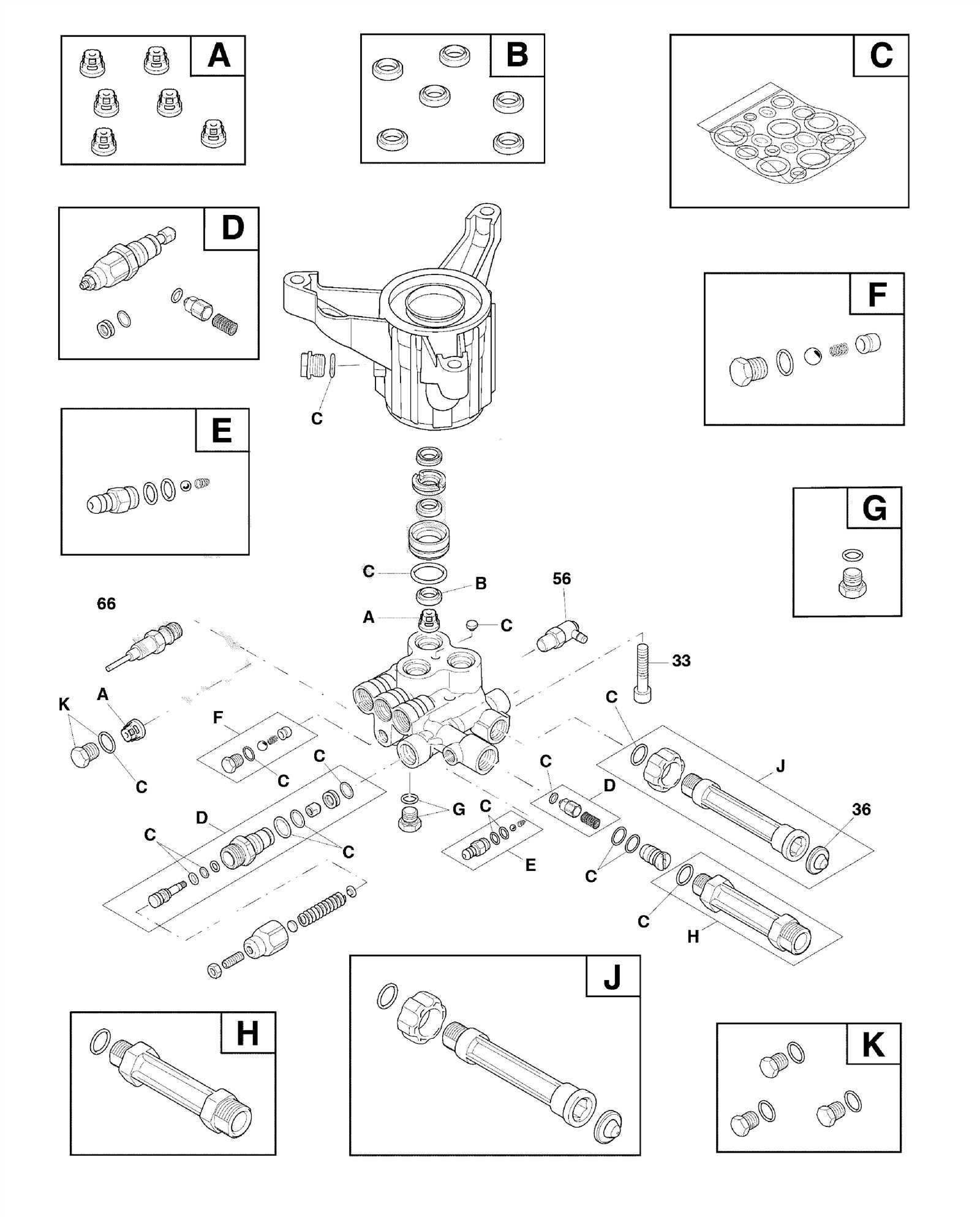 generac power washer parts diagram