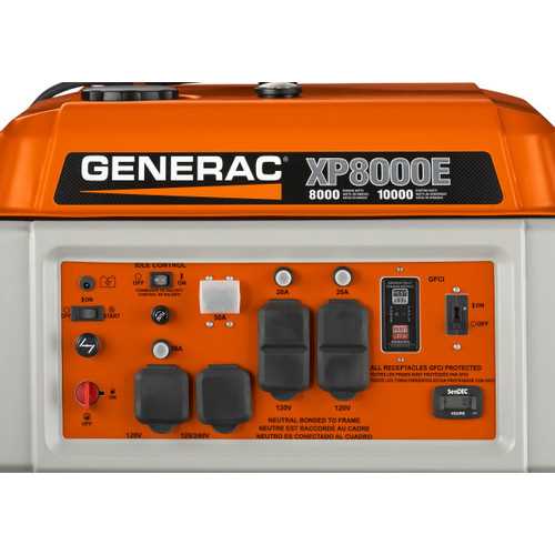 generac xp8000e parts diagram