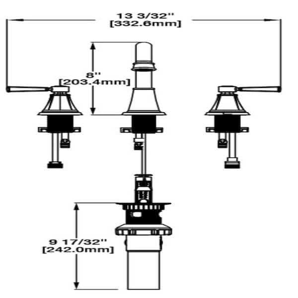 glacier bay bathroom faucet parts diagram