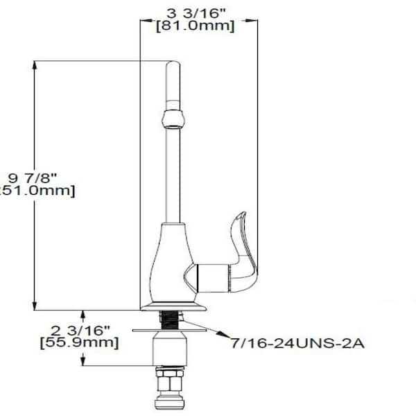 glacier bay faucet parts diagram