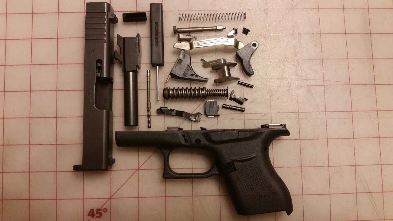 glock trigger parts diagram