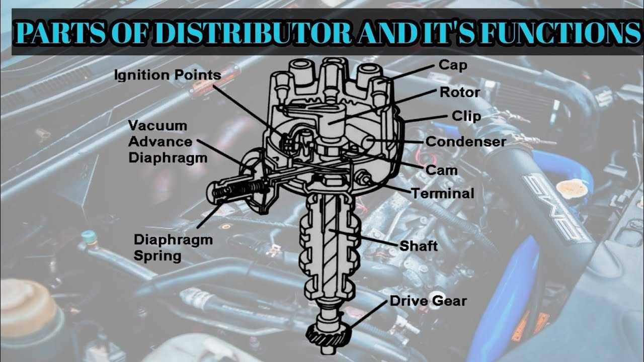 gm hei distributor parts diagram