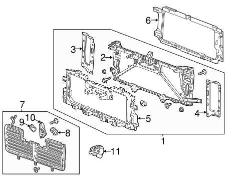 gmc sierra body parts diagram