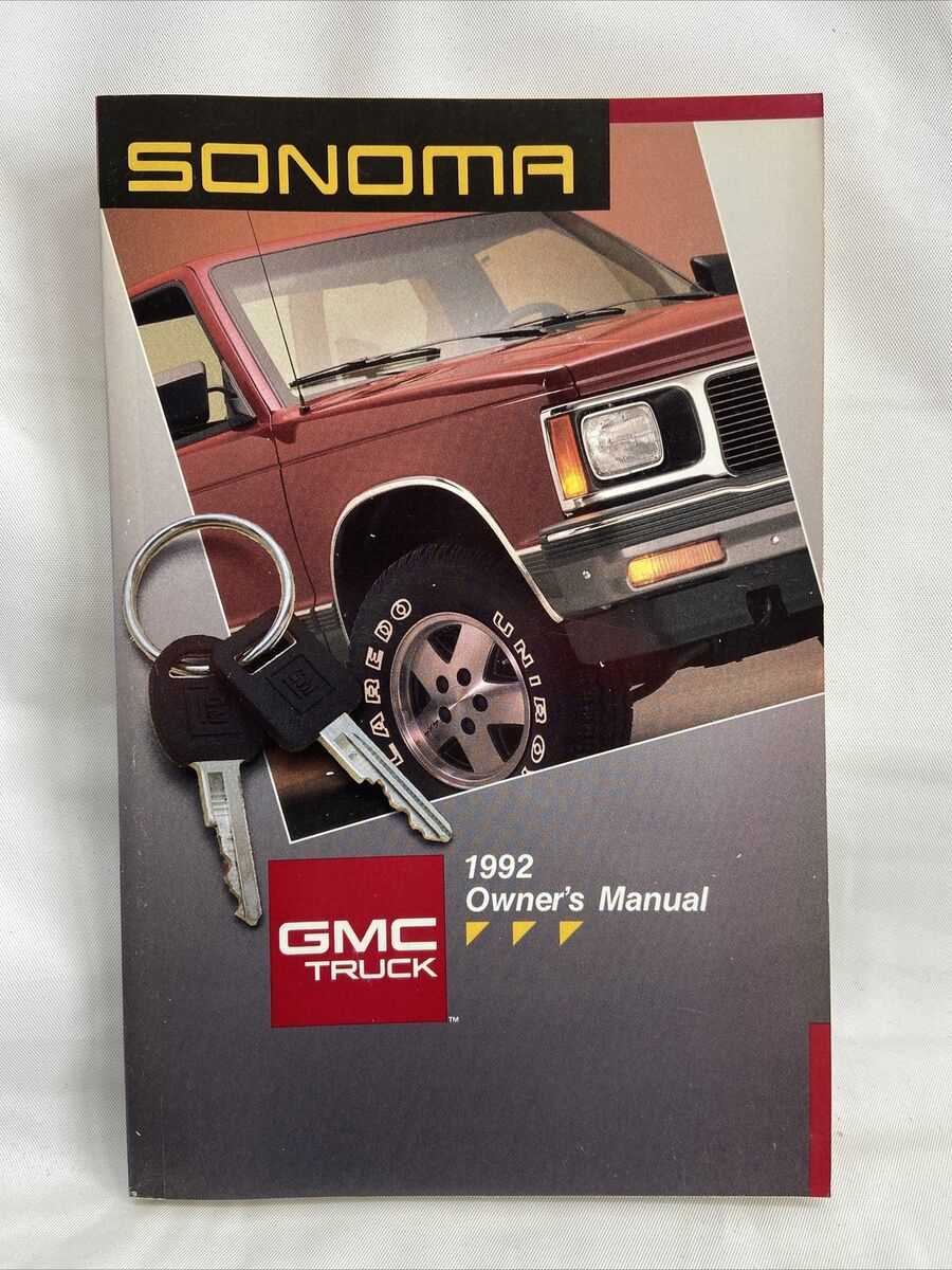 gmc sonoma parts diagram