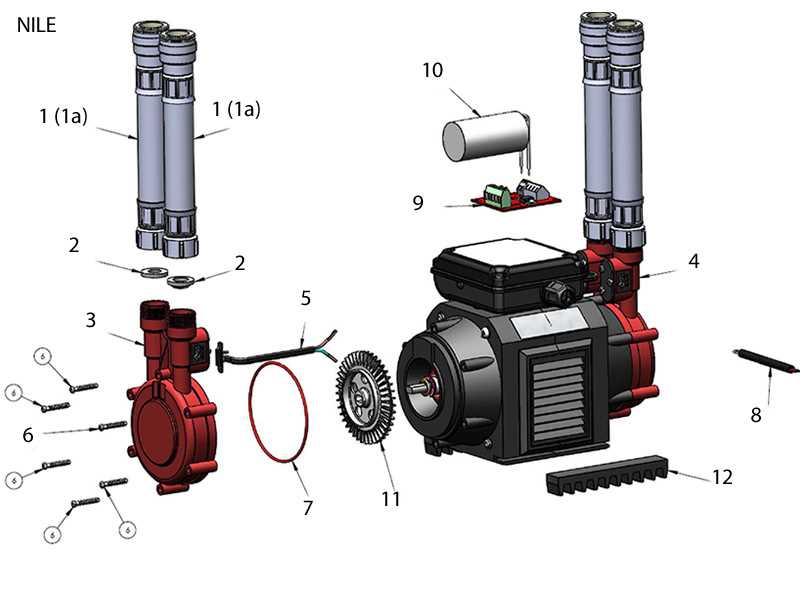 grundfos pump parts diagram