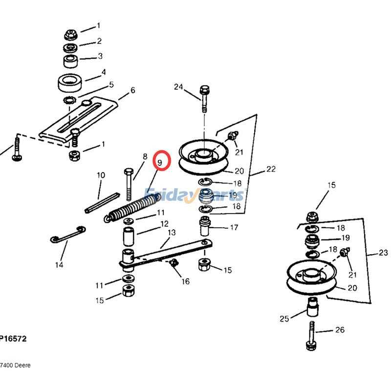 gt262 parts diagram