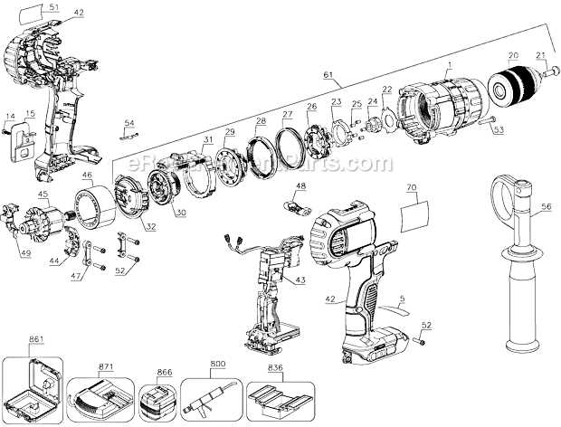 hammer drill parts diagram