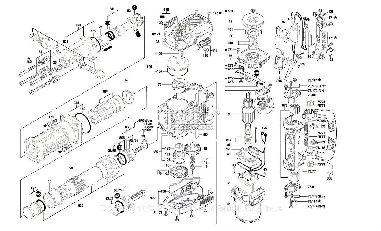 hammer parts diagram