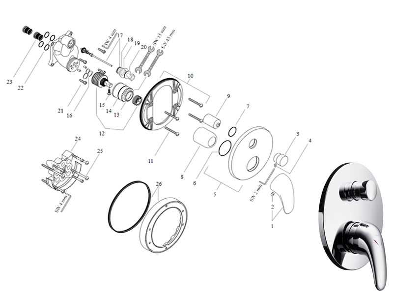 hansgrohe parts diagram