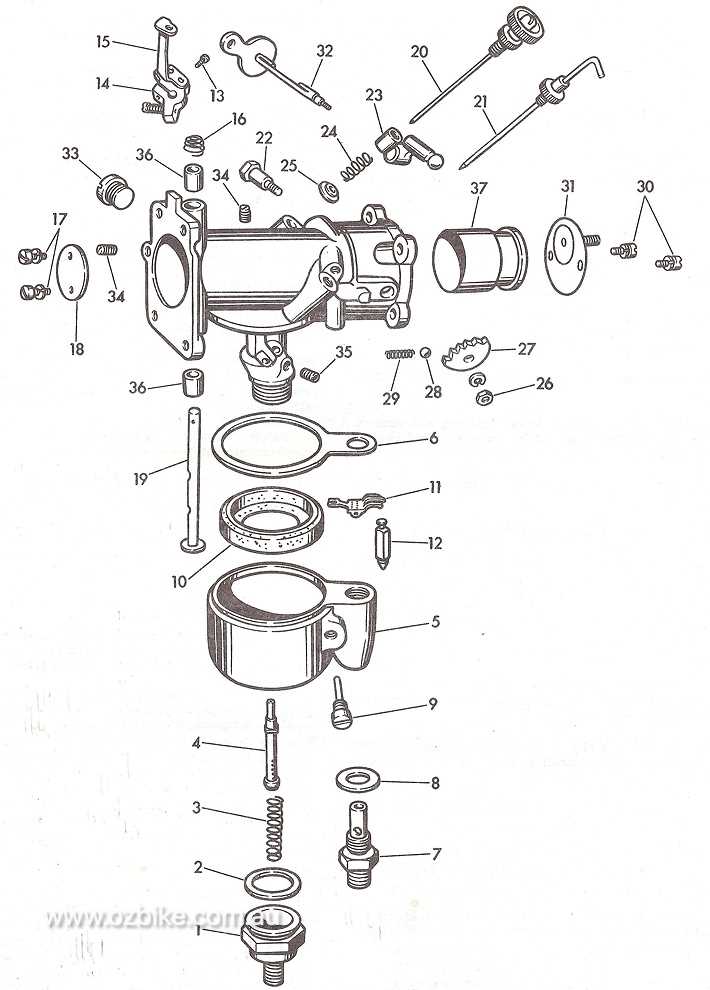 harley cv carb parts diagram