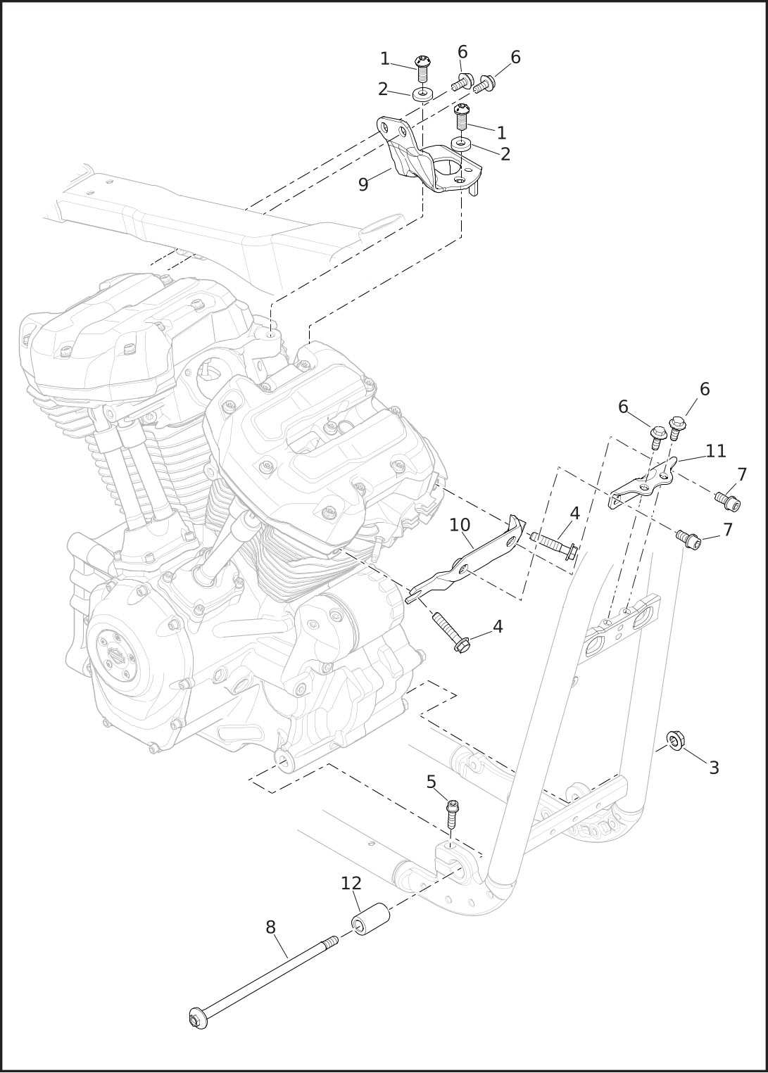 harley engine parts diagram