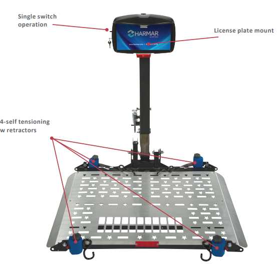 harmar lift parts diagram