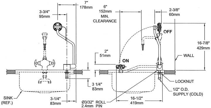 haws eyewash parts diagram