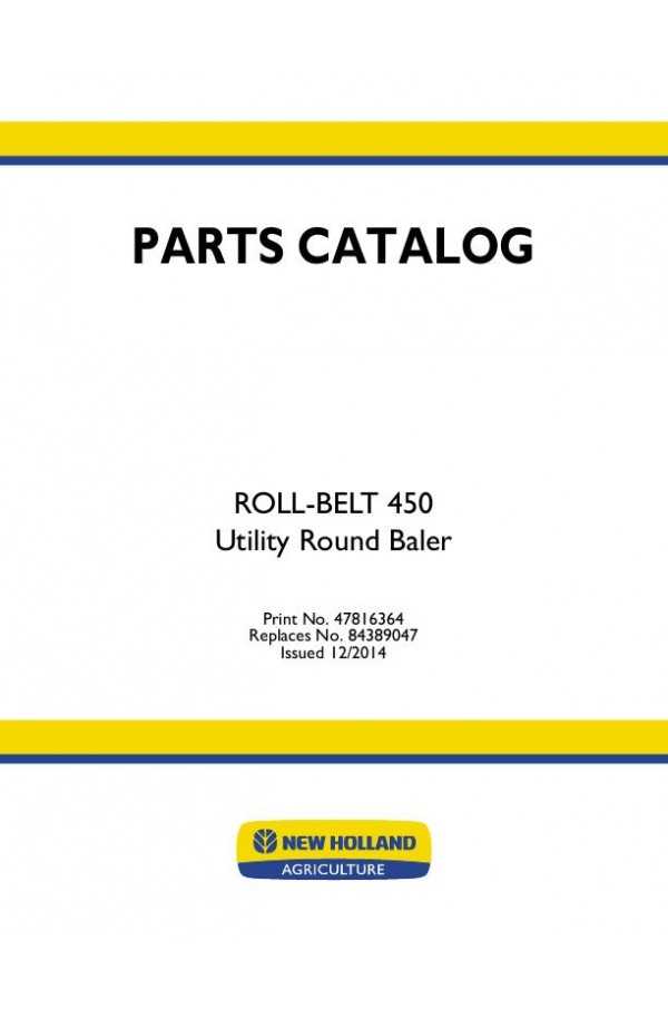 hay baler parts diagram