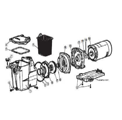 hayward power flo matrix parts diagram