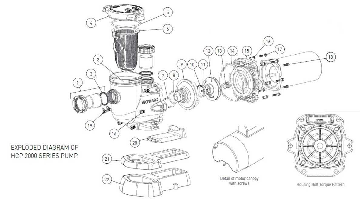 hayward swimclear parts diagram