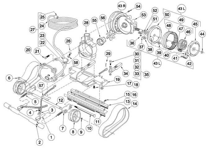 hayward tigershark parts diagram