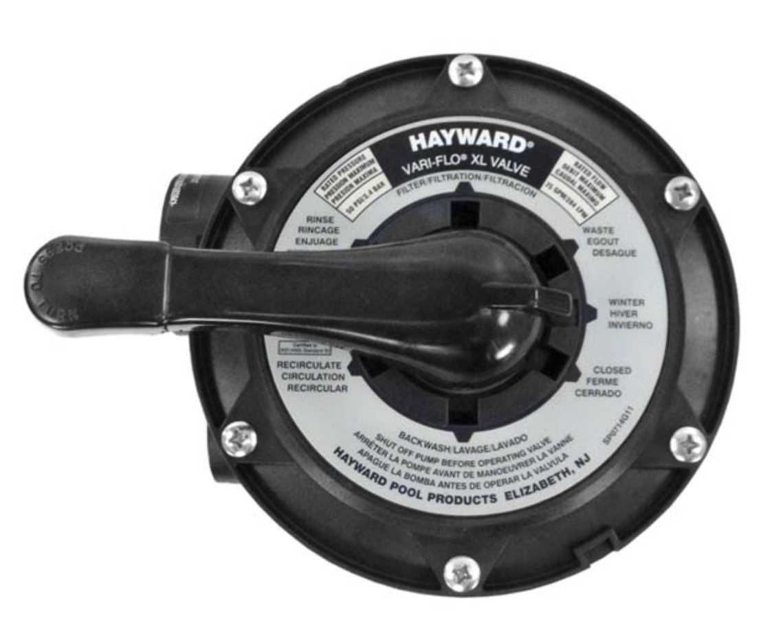 hayward vari flo valve parts diagram