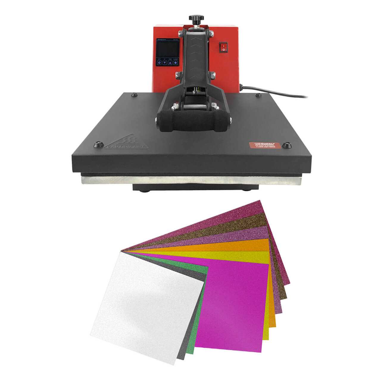 heat press parts diagram