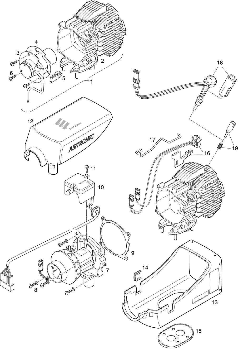 heater parts diagram