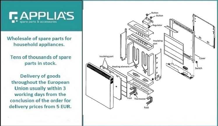 heating radiator parts diagram