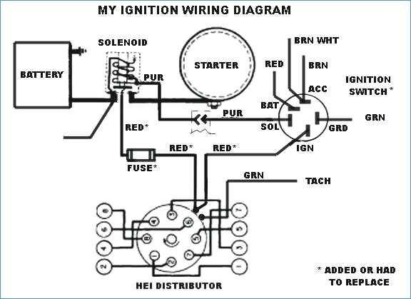hei distributor parts diagram